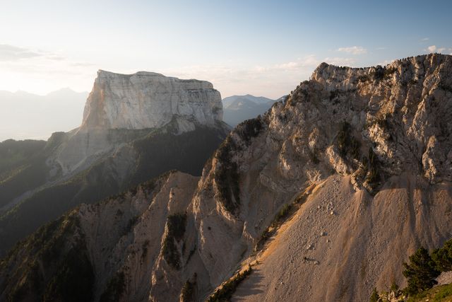 Vue sur le Mont Aiguille